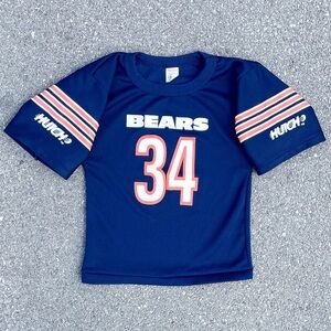 Chicago Bears NFL 34 Walter Payton Vtg 1980s Hutch Football Jersey Youth (S)